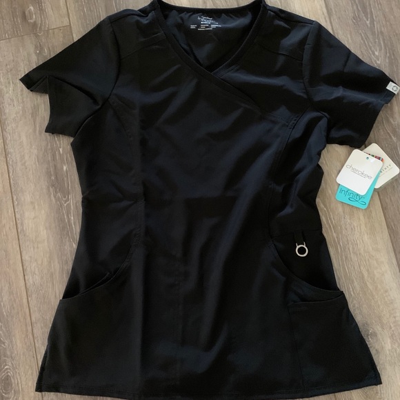 NEW Black Cherokee Scrubs SET - Picture 1 of 6